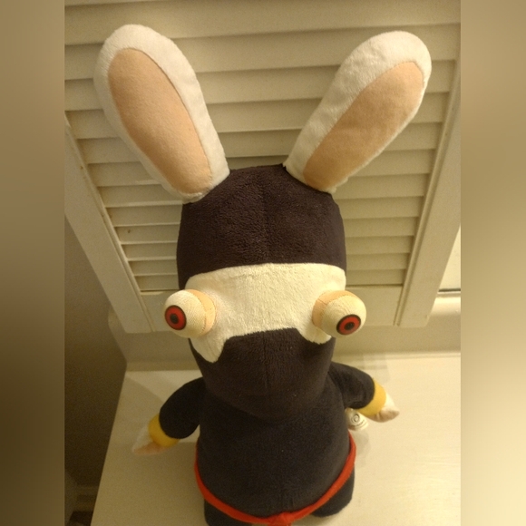 Ubisoft Rabbids Invasion Ninja Rabbit Large Plush - Picture 3 of 8